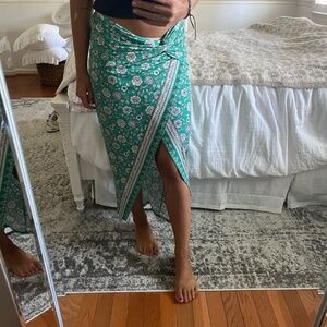 Free people knot skirt